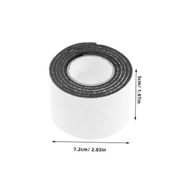 Baluue 4Pcs Heel Pads for High Heels Non Slip Rubber Sole Protectors Quiet Walking Stickers for Women Easy Application for Office and Parties