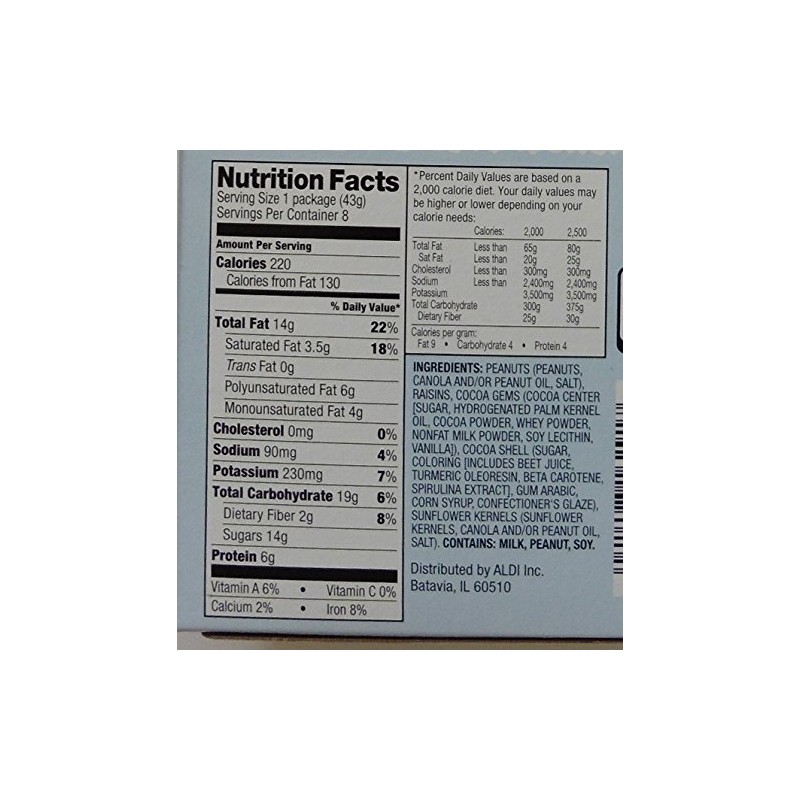 On the Go Trail Mix 8 Pack Each 1.5oz