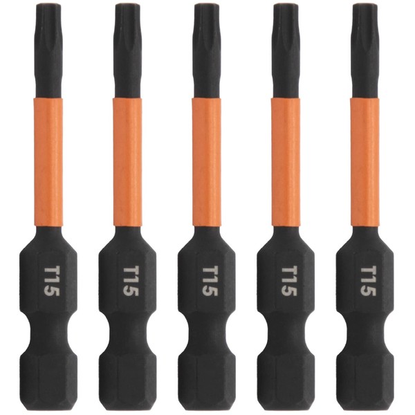 TORX T15 Impact Driver Bit - Railer TORX T-15 Star