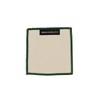 Dean and Deluca Heavy Overlock Coaster Natural x Green Approx.