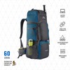 TRAWOC 60 Ltr Blue Rucksack