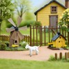 FUNOMOCYA 6Pcs Mini Goat Figurines Realistic Goat Statues for Home