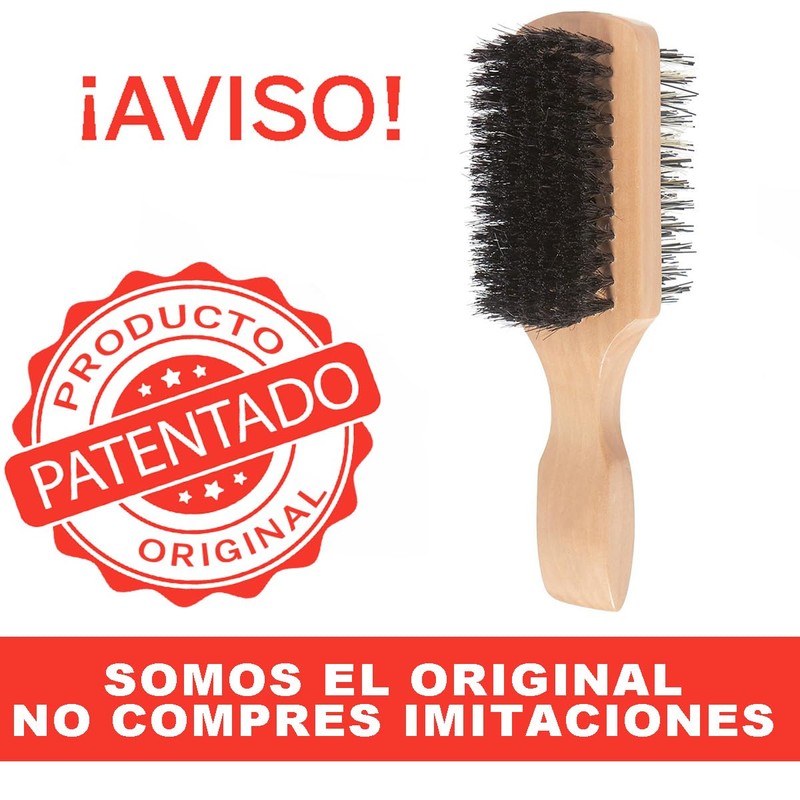 JYE Pincel para rellenar huecos de barba y Bigote, Impermeable,