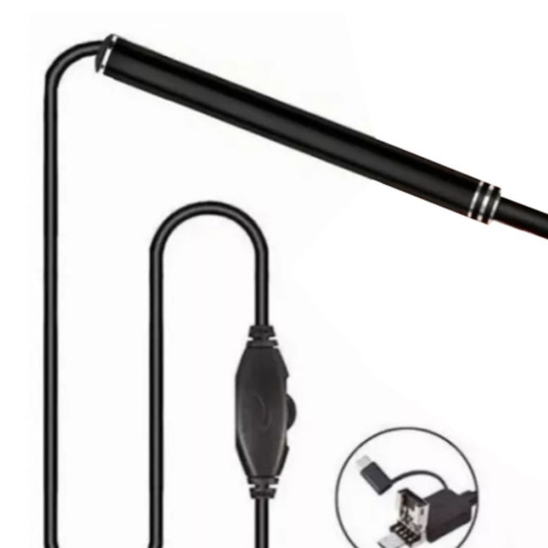 Digital Otoscope Camera Ultra Clear View 6 LED Lights IP67