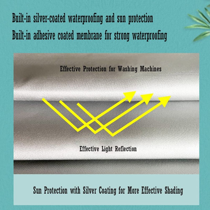 Odot Washer Dustproof Cover Front Load, Washing Machine Dryer Protector