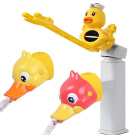 Children's Tap Extender Tap Extender, Suuwwn Cartoon Tap Connector, Plastic Attachment Extender, Tap Extender, 2 Pieces, Tap Extender and Tap Switch Extender
