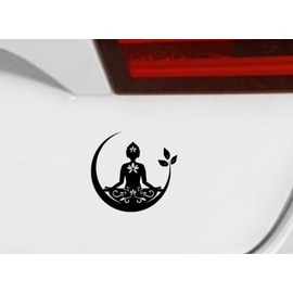 Buddha Chakra Peace Love Good Vibes Decal for Truck, Funny, Tumbler, Window, Laptop, Phone, Home Decoration.