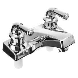 JAMESVAN RV Shower Faucet,RV Shower Replacement Valve Diverter with 2 Knob Handles,RV Sink Faucet for Bathroom,RV Faucet Camper Shower Faucet for Indoor and Outdoor Shower