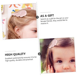 FOMIYES Sets Lovely Hair Clips Angel Wings for Girls Women Hair Accessories Pairs