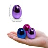 Nyicey Plastic Metallic Easter Eggs for Easter Basket Hunt Egg
