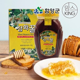 (함양군)지리산마천농협 자연의 향을 담은 잡화꿀 1.2kg Jirisan Machun Agricultural Cooperative Natural Scent Mixed Honey 1.2kg