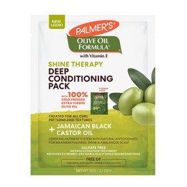 Palmer's Olive Oil Deep Shine Therapy Conditioning Pack with Vitamin E, 2.1 oz (Pack of 5)