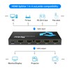 Yinker 4K@60Hz HDMI Splitter 1 in 4 Out for Multiple