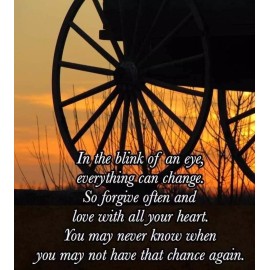 Inspirational   refrigerator magnet  3 1/2"x 4 1/2" Made in the USA