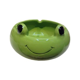 123Arts Multi Ceramics Cartoon Animal Ashtray Flowerpot Home Decor-Panda/Pig/Frog/Bear