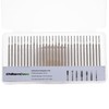 ChilternCasa 1mm Diamond Drill Bits, Cylinder Grinding Bit Shank 2.35mm