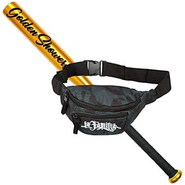Spaß Kostet Sports Set Baseball Bat with Bag for Baseball Golden Shower Aluminium 26 Inch