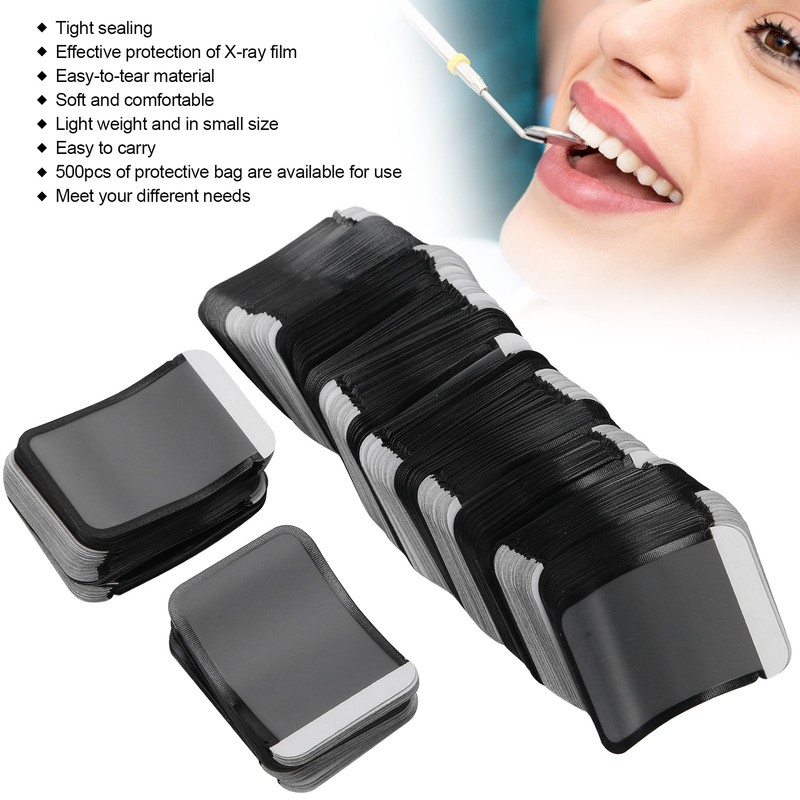 500pcs Dental Protective Bag for XRay Film Disposable Dental Envelopes