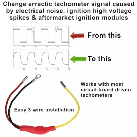Performance One Tachometer signal Filter. Filters out High voltage spikes, electrical noise