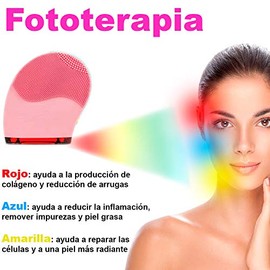 VAK SUPER LIMPIADOR FACIAL 14S CON TERAPIA LUZ PURIFICADOR RESTAURADOR