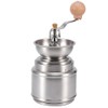 Portable Stainless Steel Manual Coffee Grinder Adjustable Coffe Bean Pepper
