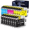 HGZ LC103XL Compatible Ink Cartridges Replaccement for Brother LC103XL LC103
