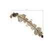 1xAntique Brass Curtain Tie back Hold Back Leaf Curtain Tieback