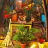 Cuteefun Miniature DIY Dolls House Kit, Miniature Greenhouse Craft Kit