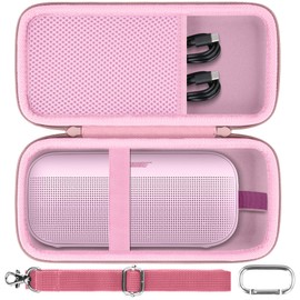 (Case Only) SoundLink Flex Portable Speaker (2nd Generation) soundlink Flex 2 Wireless Bluetooth Speaker Storage Case, Pink - co2CREA