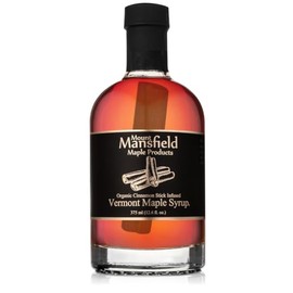 Mansfield Maple Cinnamon Stick Infused Pure Vermont Maple Syrup 375ml