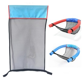Hezhou Floating Noodle Chair Swimming Noodle Net Sling Portable Pool Swimming Chair for Swimming Paddling Noodle Not Included