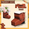 Fullhawl 24 Pcs Cowboy Cowgirl Boots Popcorn Boxes Mini Cowboy