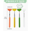 QLEUIFT 4 pcs Back Scratcher, Stainless Steel Telescopic Back Scratcher,