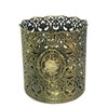 Lace Three-Compartment Pencil and Brush Vanity Organizer Pencil Holder