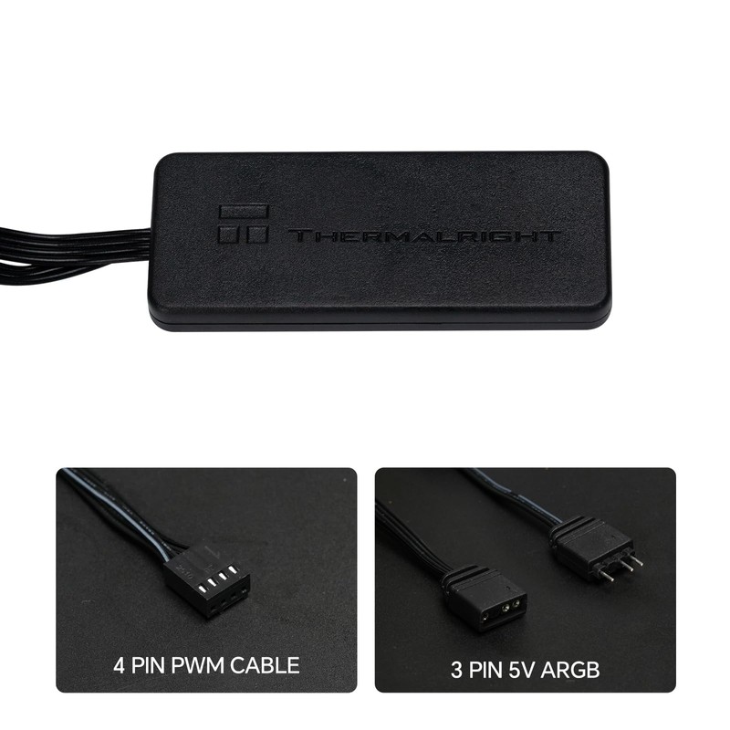 TL-M12Q Modular Fan Connectors, Cable Adapters(Black)