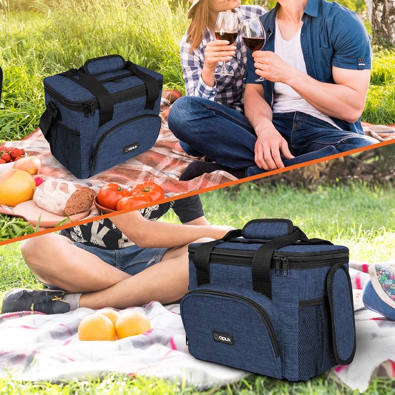 OPUX Soft Cooler Bag, Insulated Collapsible Lunch Cooler Bag for