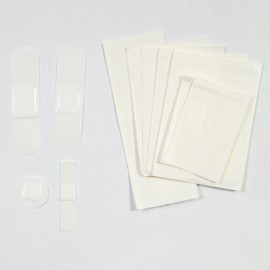 Figo Plaster Strips Transparent 4 Sizes Pack of 2 (2 x 20 Pieces)