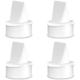 4Pcs Duckbill Valves Compatible with Lansinoh Signature Pro/Smartpump 3.0/Smartpump 2.0/Manual breastpumps, for Lansinoh Breast Pumps Replacement Duckbill Valves, Lansinoh Duckbill Valve Parts