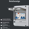 Fuse Box 2-Way Small Distributor: IP65 Waterproof Fuse Box Surface-Mounted