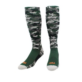 TCK Sports Elite Performance Over The Calf Camo Socks