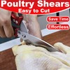 Poultry Shears Heavy Duty,Kitchen Shears for food Heavy Duty,Kitchen Scissors