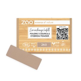 Zao Refill rectangle Eyebrow Powder 260 Blond