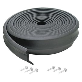 M-D Building Products 03723 9 ft. Black Rubber Garage Door Bottom Seal