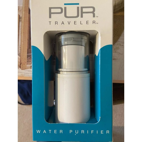 PUR Portable Antimicrobial Water Purifier, Travelling, Hiking NIB