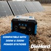 DieHard Solar Panel, 120-Watt, Foldable, Flexible, Lightweight, Portable - Designed