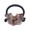 The Collection Royal Black Bear Faced Ear Muff