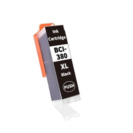 Canon Compatible Ink BCI-380XL Canon Ink 380 PGBK Black for PIXUS TS6130 TS6230 TS6330 TS7430 TS7330 TR7530 TR7530 TR8530 TR8630 TR9530 TR703 TS81 30 TS8 230 TS8330 TS8430 [Large Capacity/Remaining
