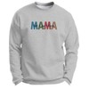 Mama Shirt for Women Mama Colorful Block Letters with Custom