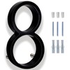 6 Inch Large Modern House Numbers For Outside, Address Numbers