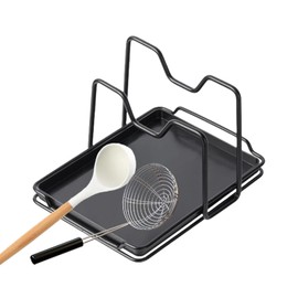 Pot Lid Organizer, Pan Cover Rack, Pot Lid Holder Stand Shelves Organizer for Plates Kitchen Dishes Cookware Utensils